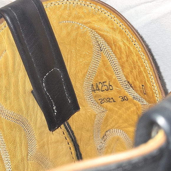 Nocona 44256 Men's Brown Leather Western Boots Sz. 8.5 D - Picture 8 of 9